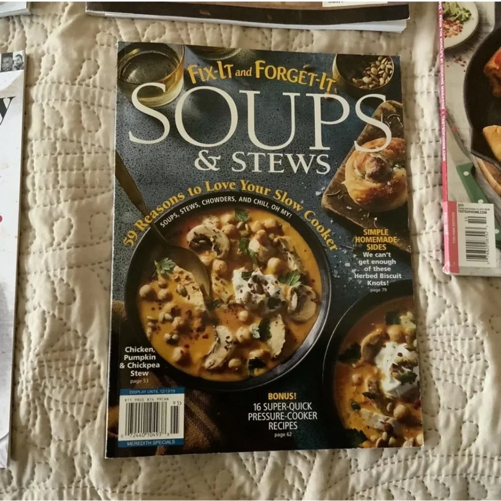 Bundle of 5 Cooking Magazines